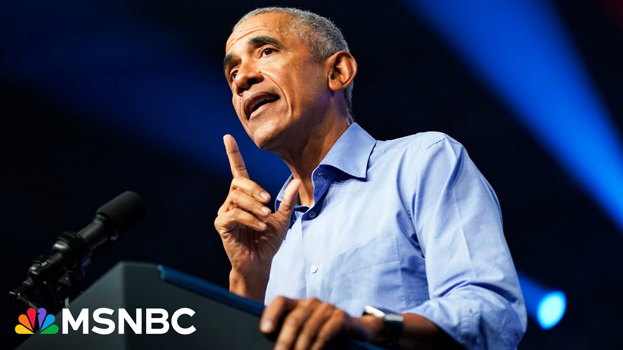 Barack Obama Campaigns for Mikie Sherrill in New Jersey Rally 🇺🇸