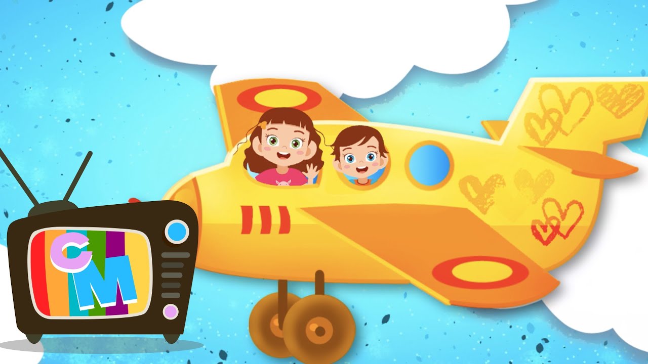Avion cu Motor și Cântece Magice pentru Copii ✈️🎶
