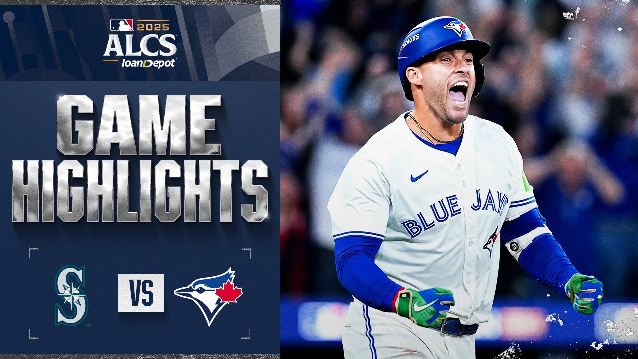 Epic Showdown! Mariners vs. Blue Jays ALCS Game 7 Highlights (10/20/25) ⚾