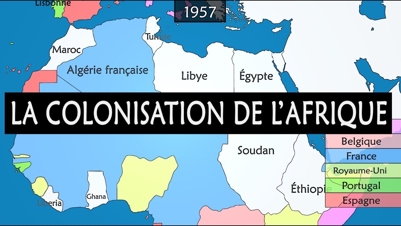 La colonisation européenne de l'Afrique - Résumé illustré