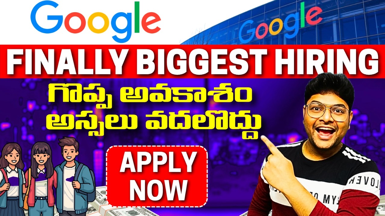 Google Hiring Now: Jobs for All Levels 🚀