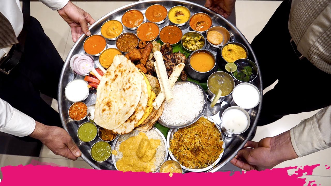 Mumbai's Largest Thali - Dara Singh with 44 Items 🍽️