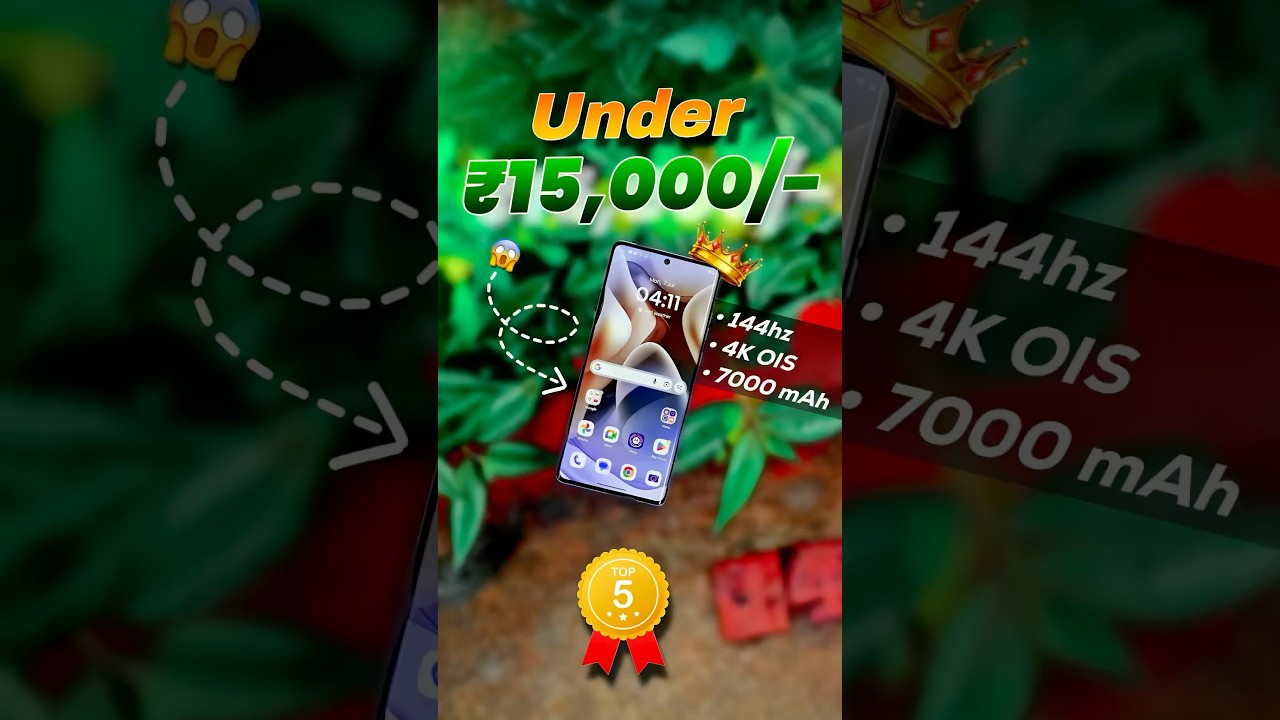 ⚡️Under 15k- Best Phone Under 15000 🔥 #shorts #bestphoneunder15k #best5gphoneunder15000