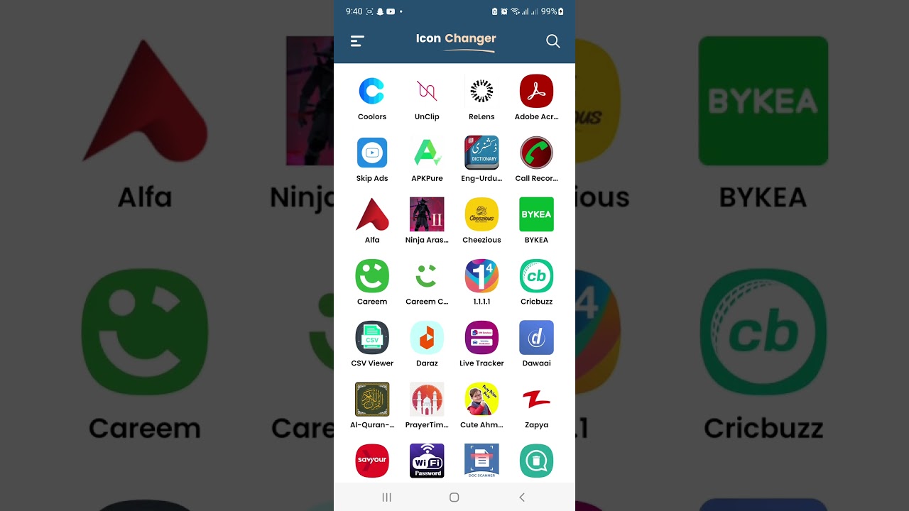 App Icon Changer & Pack 🎨