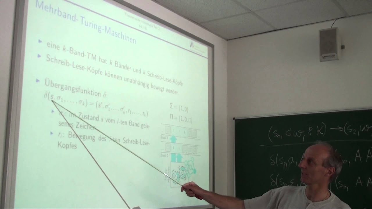 Theoretische Informatik Vorlesung Nr. 18 – Aufzeichnung vom 5. Juni 2013 📚
