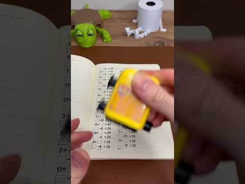 🔔 How to make math fun at home – Quick Quiz Roller Stamp ( # 1089 ) ‪@MaviGadgets‬
