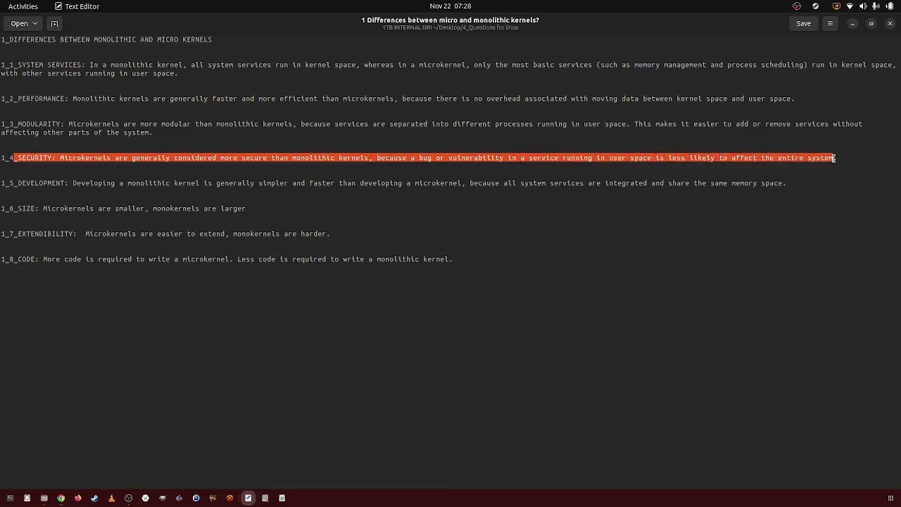 494 Microkernel vs. Monolithic Kernel: Key Differences