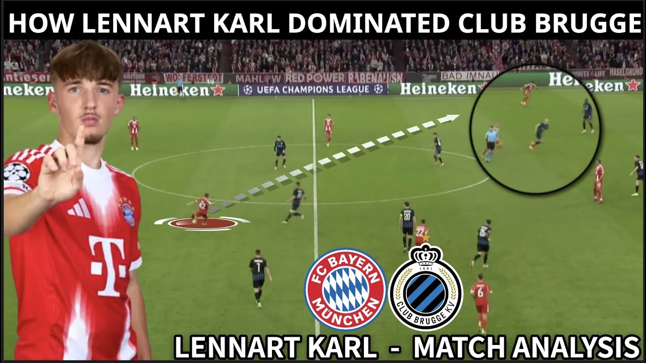 Lennart Karl's Key Role in Bayern's 4-0 Win ⚽