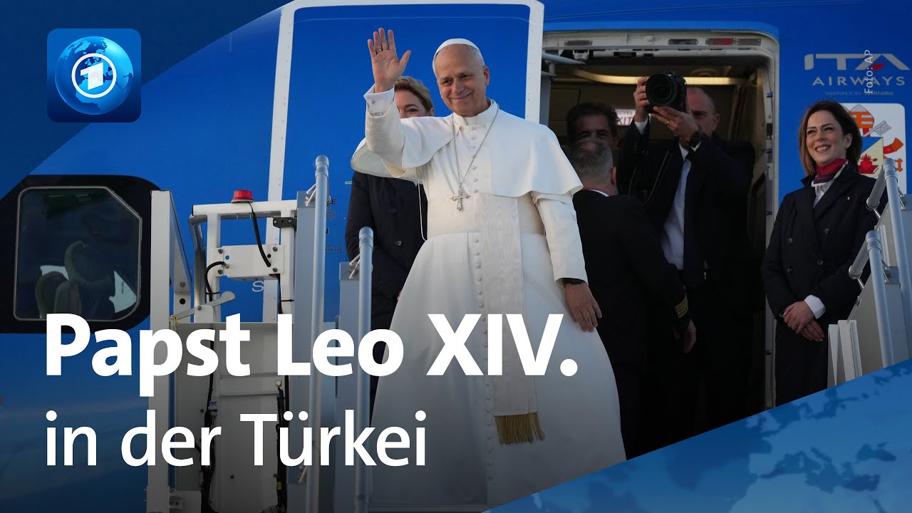 Papst Leo XIV. auf erster Auslandsreise in Türkei & Libanon 🌍