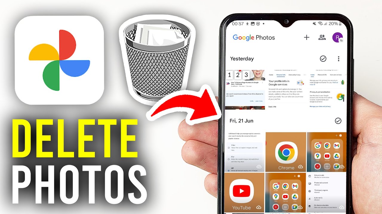 Delete Google Photos Without Removing from Gallery 📸