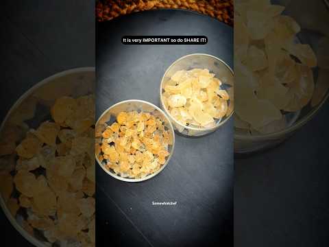 Difference between Gond and Gond Katira #useful #summer #healthy