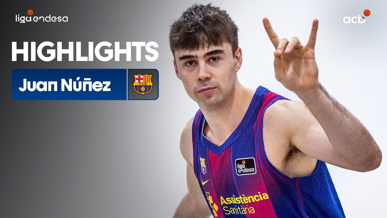 Juan Núñez lidera al Barça en Liga Endesa 2025-26 🏀