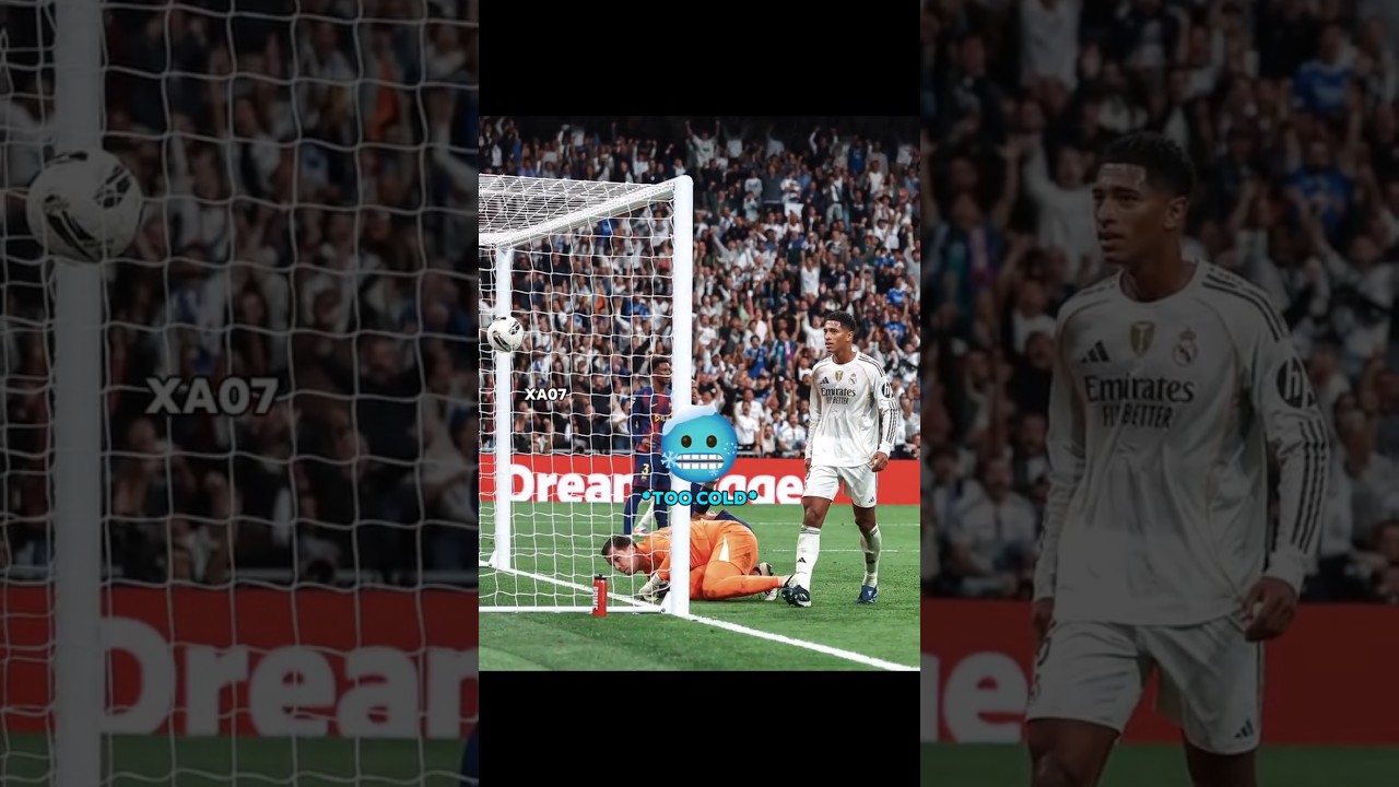 Bellingham’s Chilly Clash Against Barcelona ❄️ | El Clásico Highlights