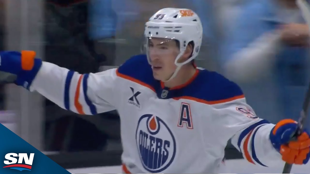 Nugent-Hopkins' OT Winner for Oilers 🏒