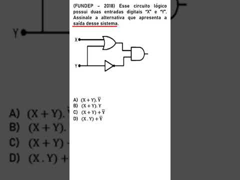 Questão portas lógicas