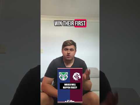 WHICH HISTORIC NRL MOMENT WILL HAPPEN FIRST? #nrl #rugbyleague #nrl25 #nzwarriors #manlyseaeagles