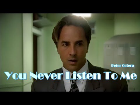 Miami Vice I Peter Cetera I You Never Listen To Me