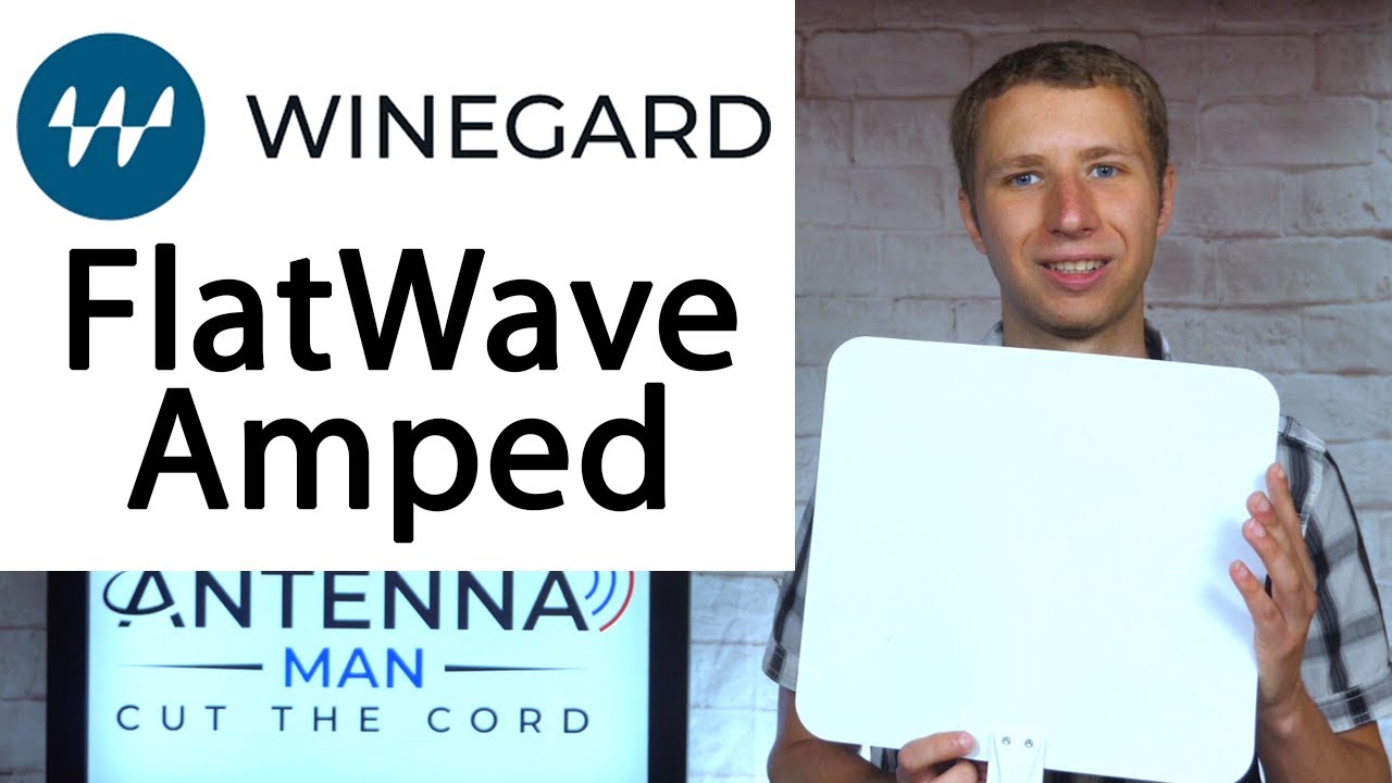 Winegard FlatWave Amplified Indoor TV Antenna Review