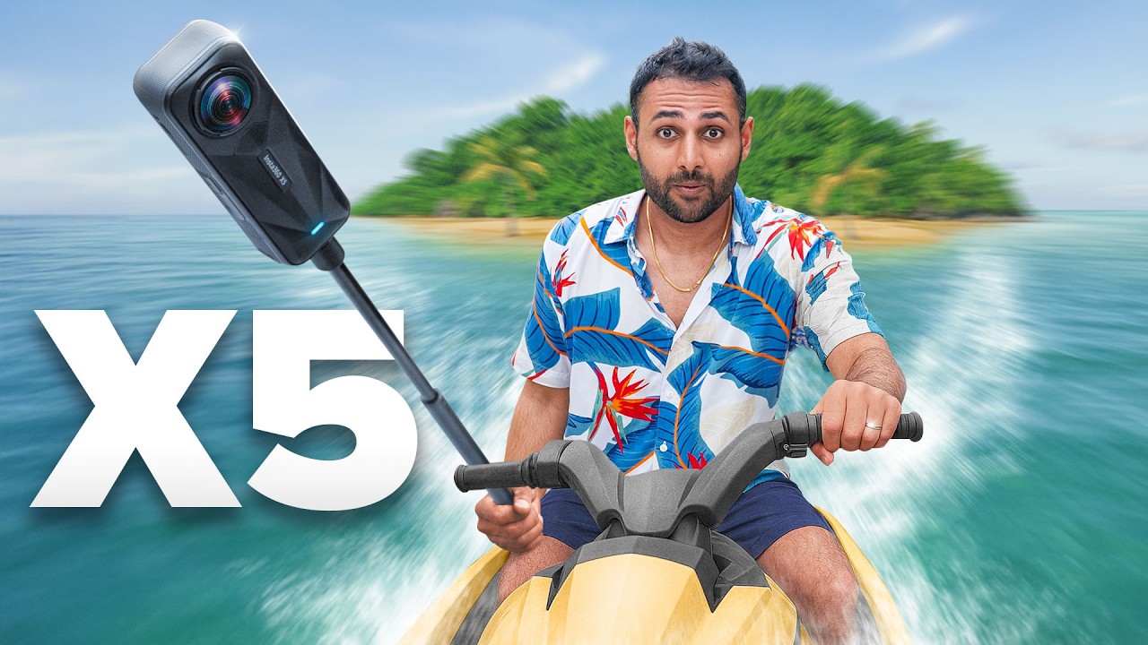Insta360 X5 Next-Generation 360 Camera Review from the Maldives