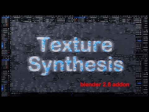 Texture Synthesis Addon - Blender 2.8