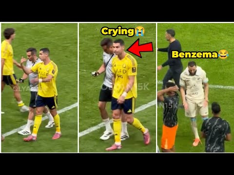 Messi CHANTS, Cristiano Ronaldo in TEARS as Al Nassr loose 1-2 to Al Ittihad, Benzema CELEBRATE