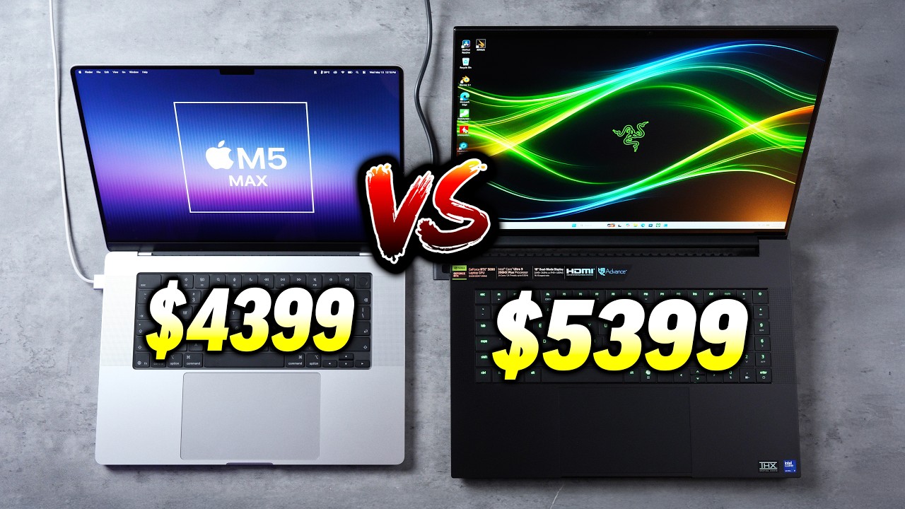 M5 Max vs World's FASTEST Laptop - There's NO Way
