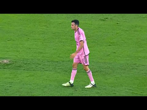 Sergio Busquets Is Elegant Without The balls on his feet - 2024