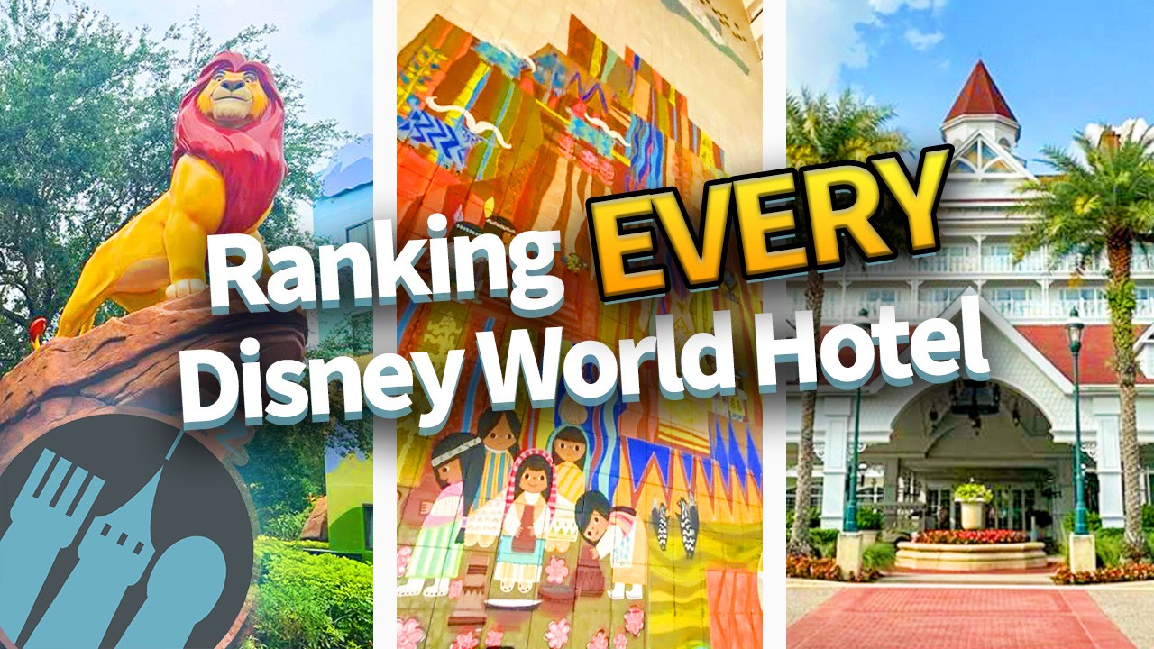 Disney World Hotel Rankings 🏨