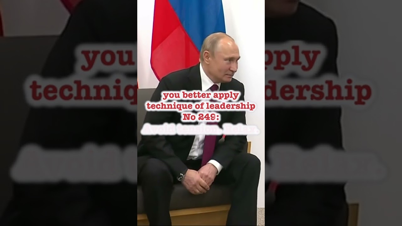 Putin's Body Language: Leadership & Confidence 💼