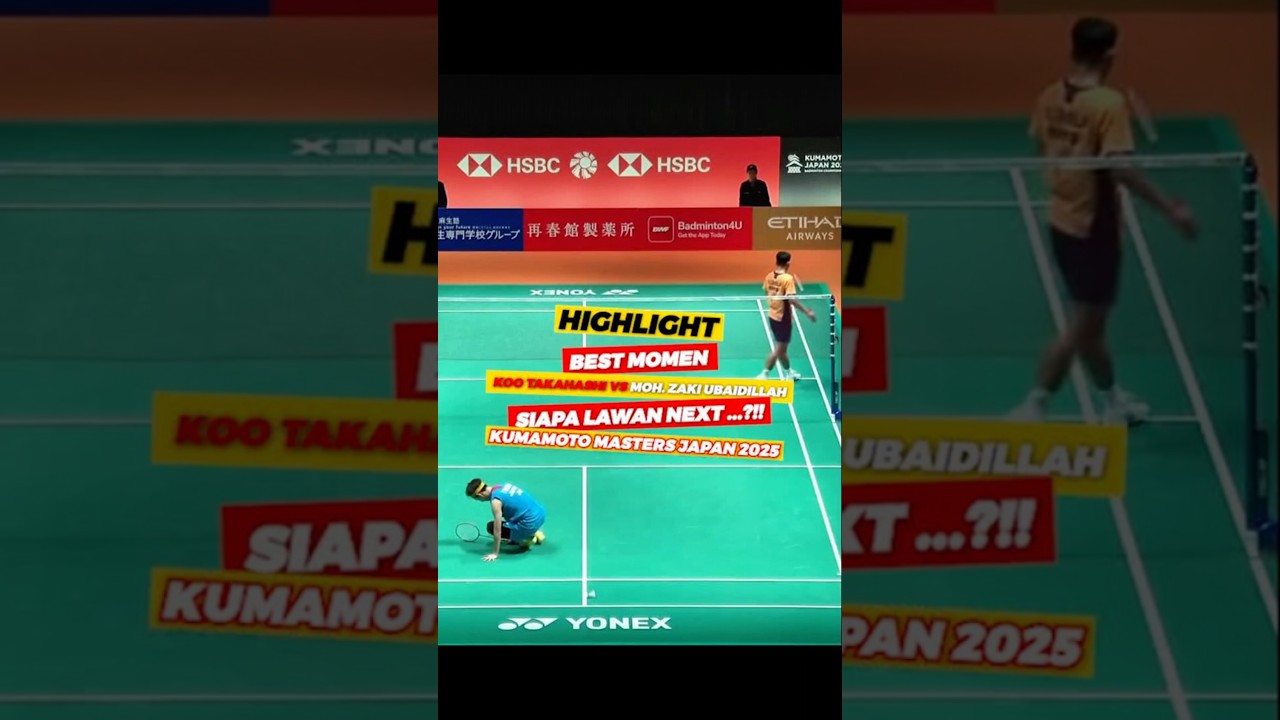 Ubet's Epic Badminton Comeback vs Koo Takahashi🔥