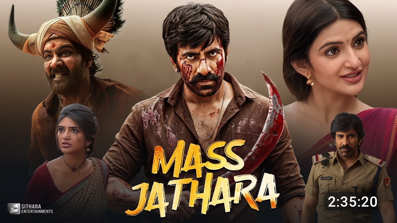 Mass Jathara 2025 Hindi Dubbed | Ravi Teja's Action-Packed New Release ๐ฌ