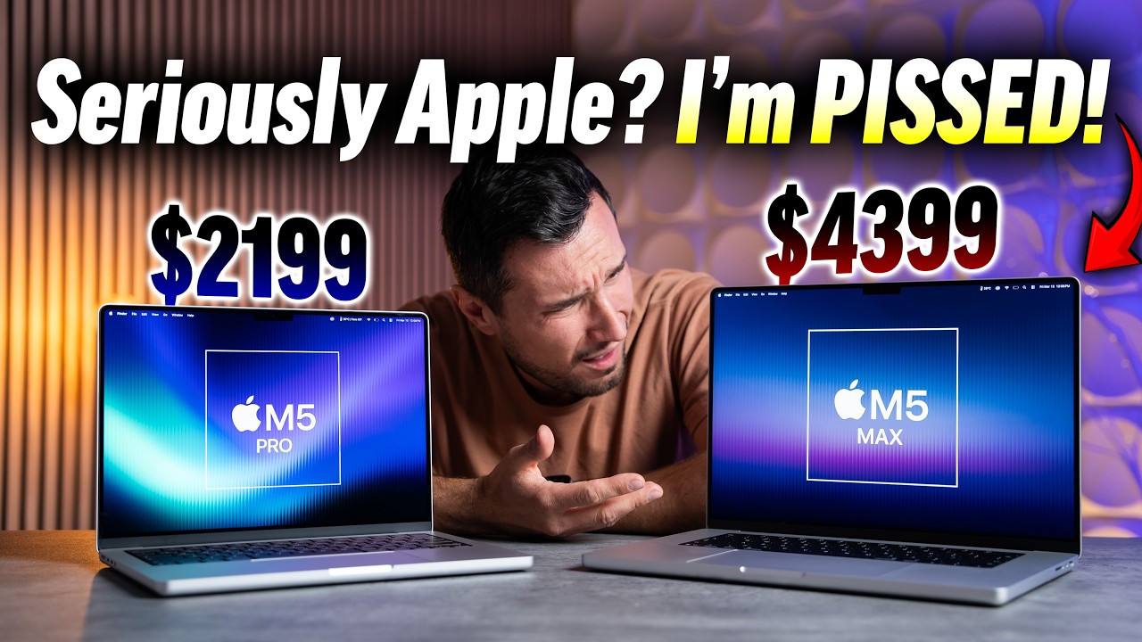 M5 Pro vs M5 Max: Don't Waste Money 💸