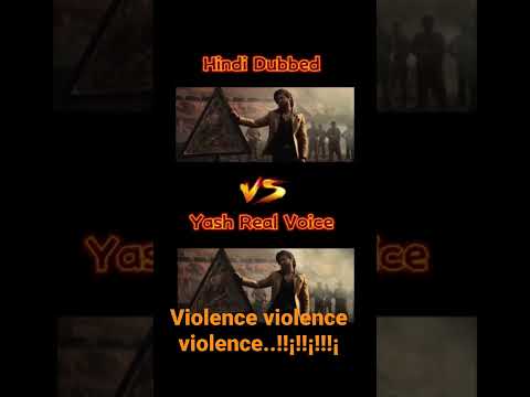 Rocky Bhai Best Dialogue - Violence Violence I don't Like KGF CHAPTER 2 | Rocking Star Yash | KGF 2