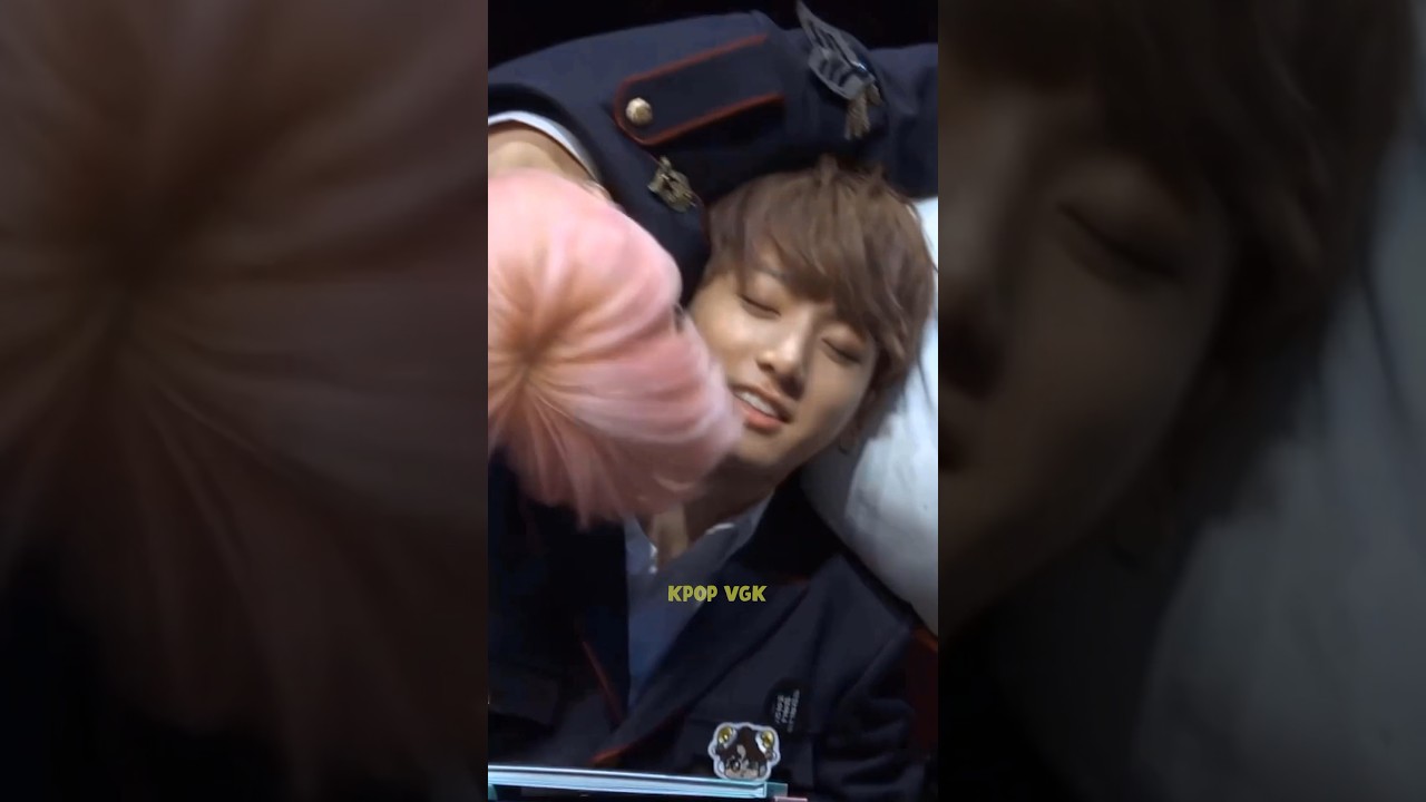 Jimin Kisses Jungkook’s Neck 😳