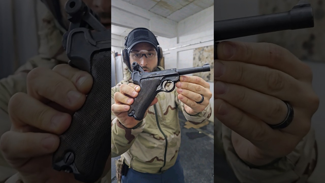 100-Year-Old Luger P08 Performs Better Than Expected 🔫