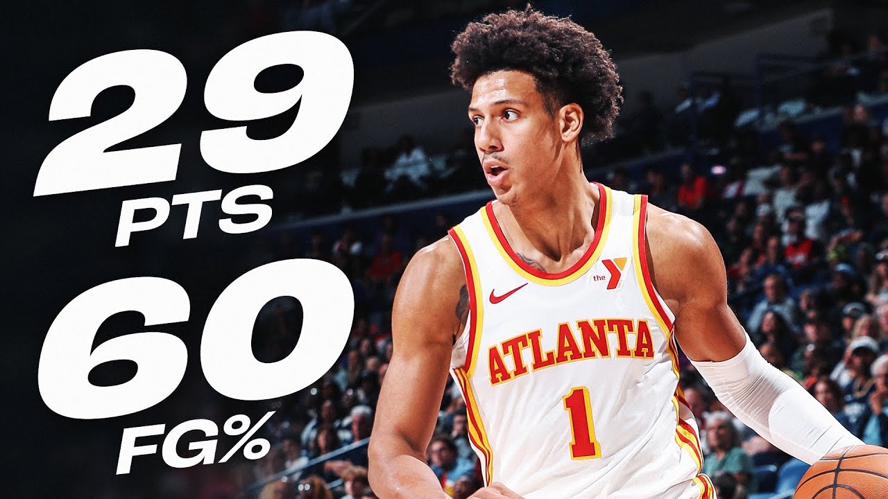 Jalen Johnson Scores Career-High 29 Points as Hawks Beat Pelicans 126-111 π