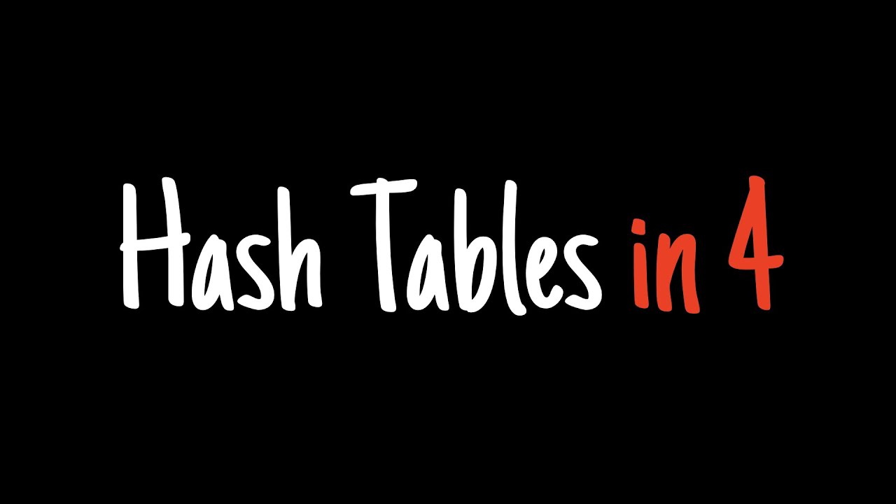 Master Hash Tables in Just 4 Minutes! 🚀