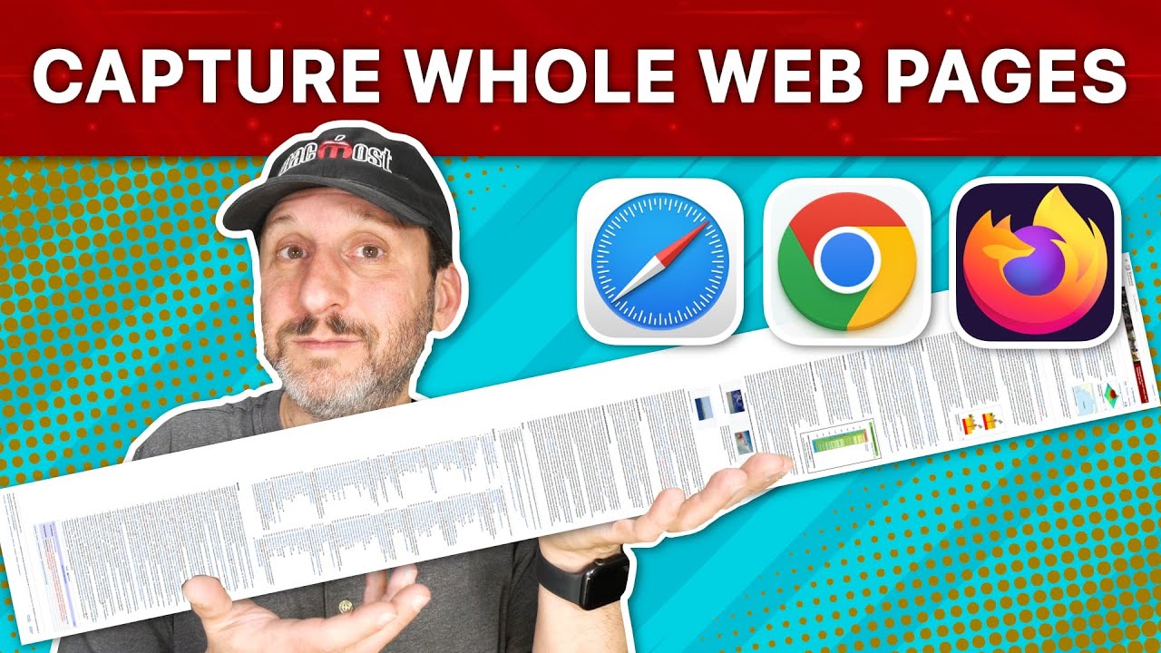 Capture Full Web Pages on Mac (2023) 📱