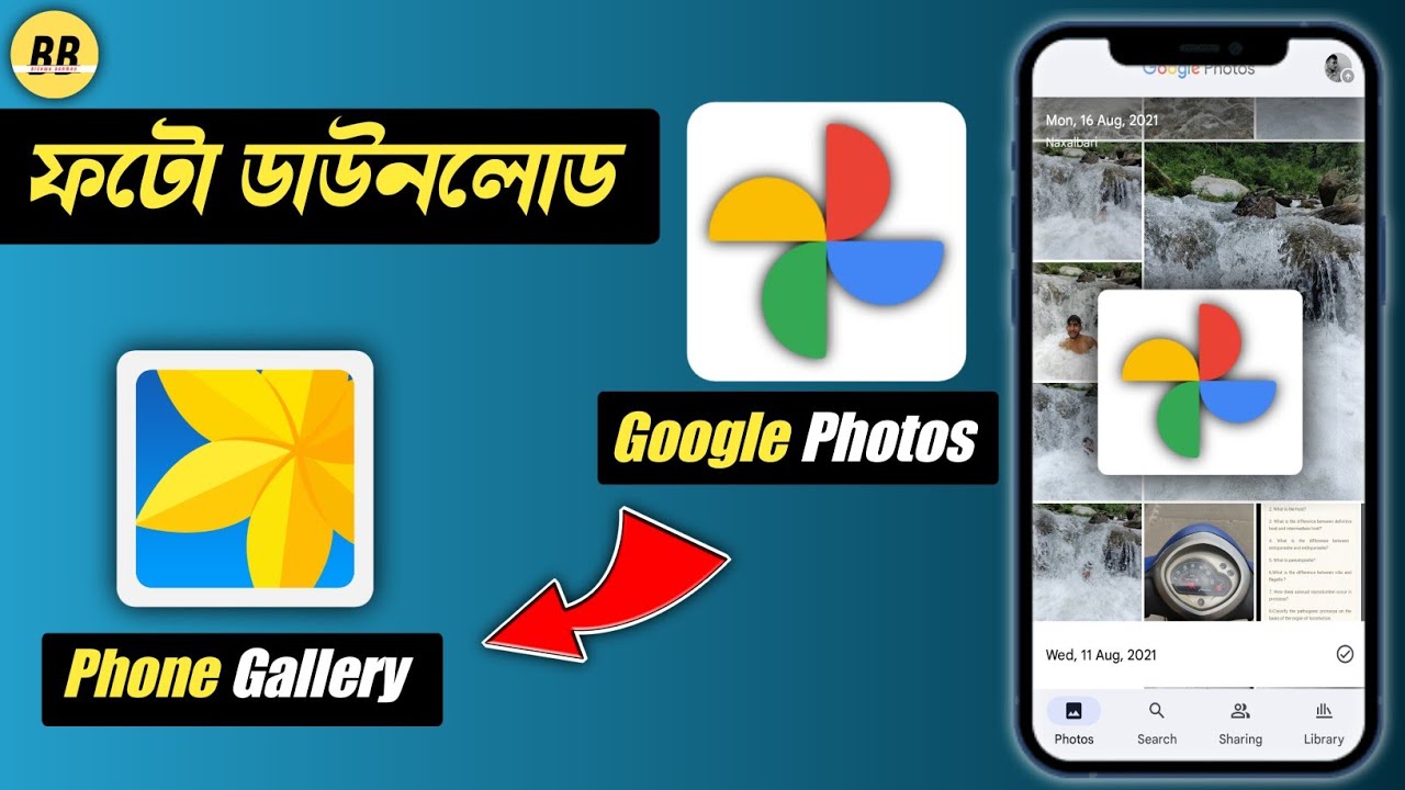 Google Photos থেকে ছবি ডাউনলোড 🖼️