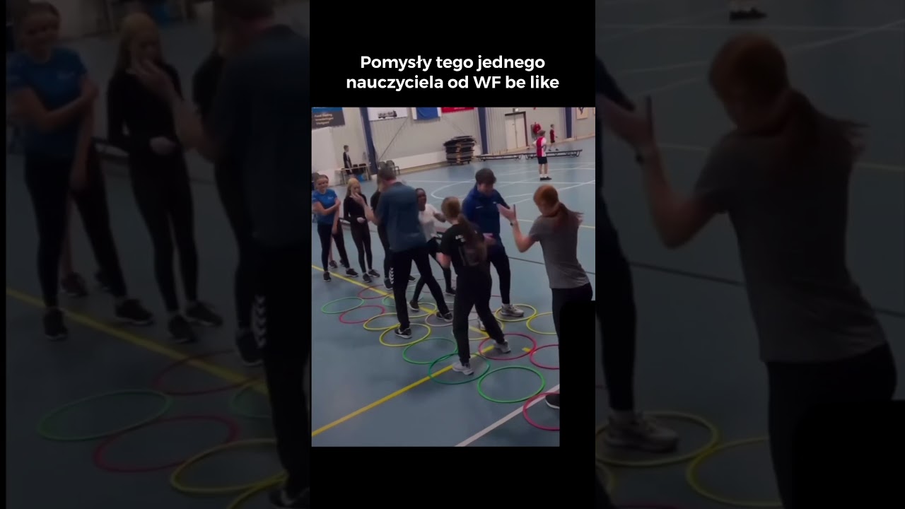 Nauczyciel WF podczas matury 🏫