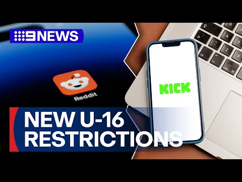 JUST IN: Federal government expands under-16 social media ban | 9 News Australia