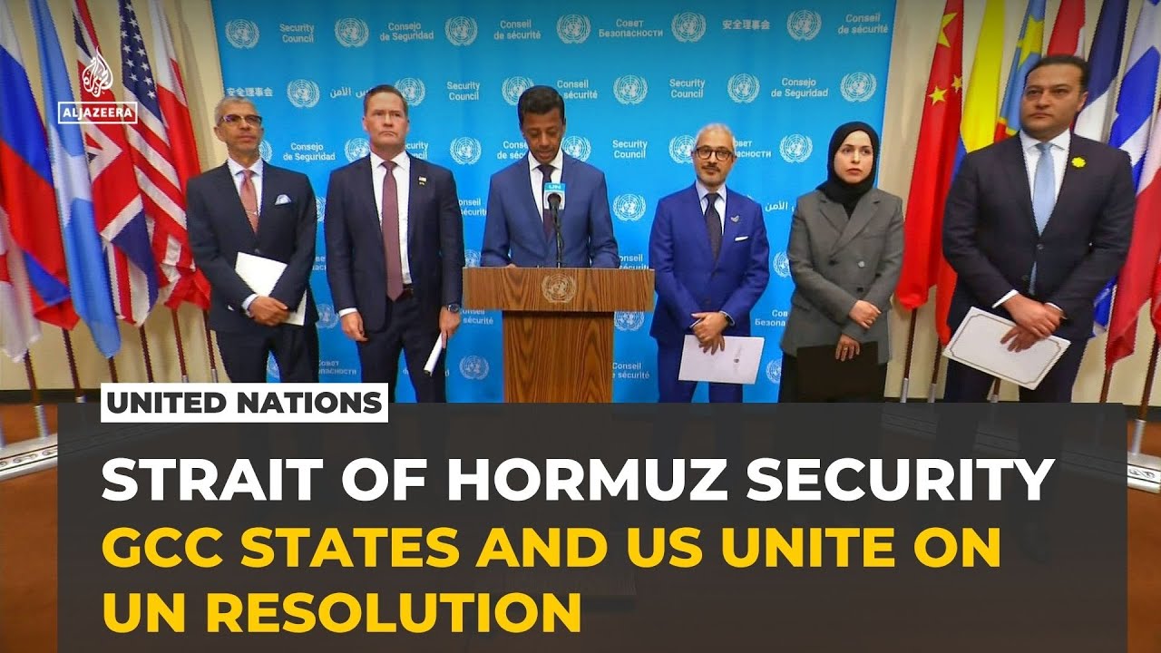 Gulf States Support US UN Resolution on Hormuz Security 🌍
