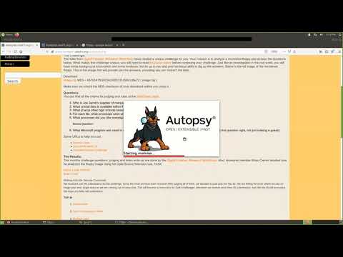 Proj1: A complete digital forensics demo with Ubuntu forensics platform