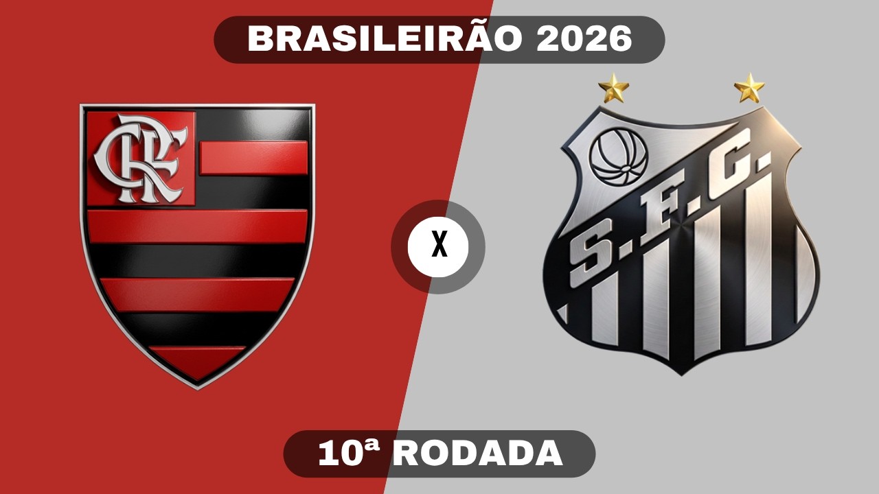 FLAMENGO x SANTOS | Brasileirão 2026 | 10ª Rodada | Simulação PES 21 (Gogosz Patch)