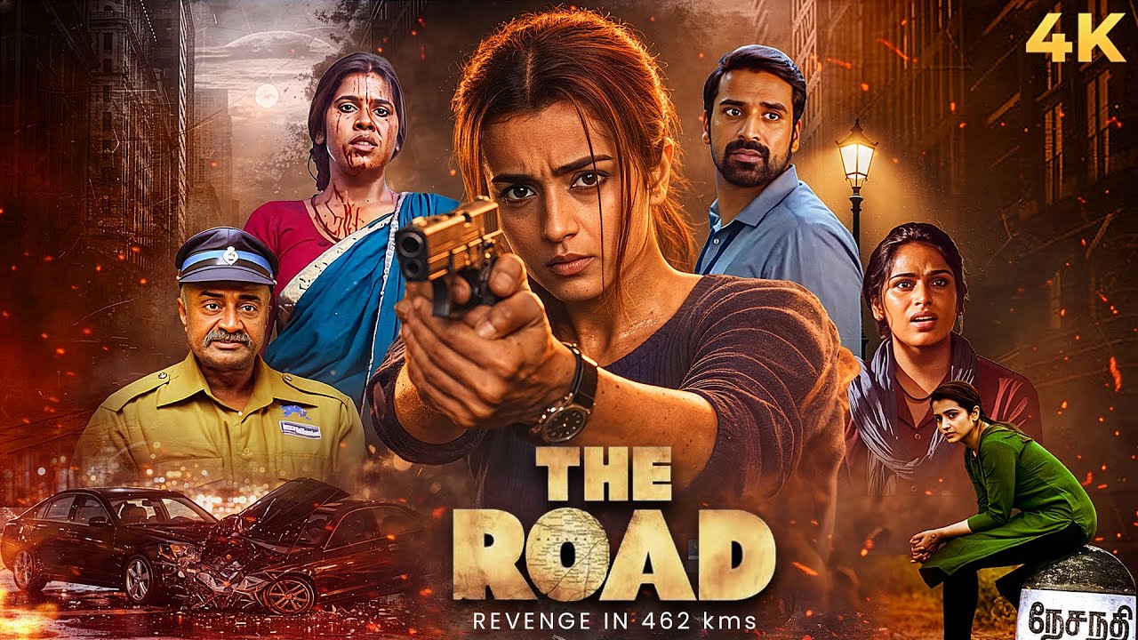 Trisha Krishnan in South Indian Crime Thriller 'The Road' 2023