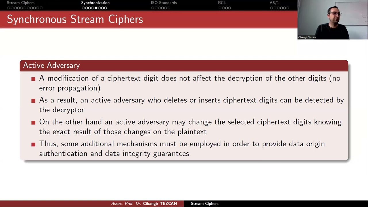Mastering Synchronization in Stream Ciphers for Network Security 🔐