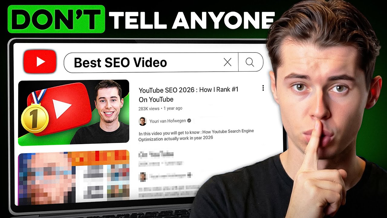 YouTube SEO 2026: My Top Strategy to Rank #1 📈