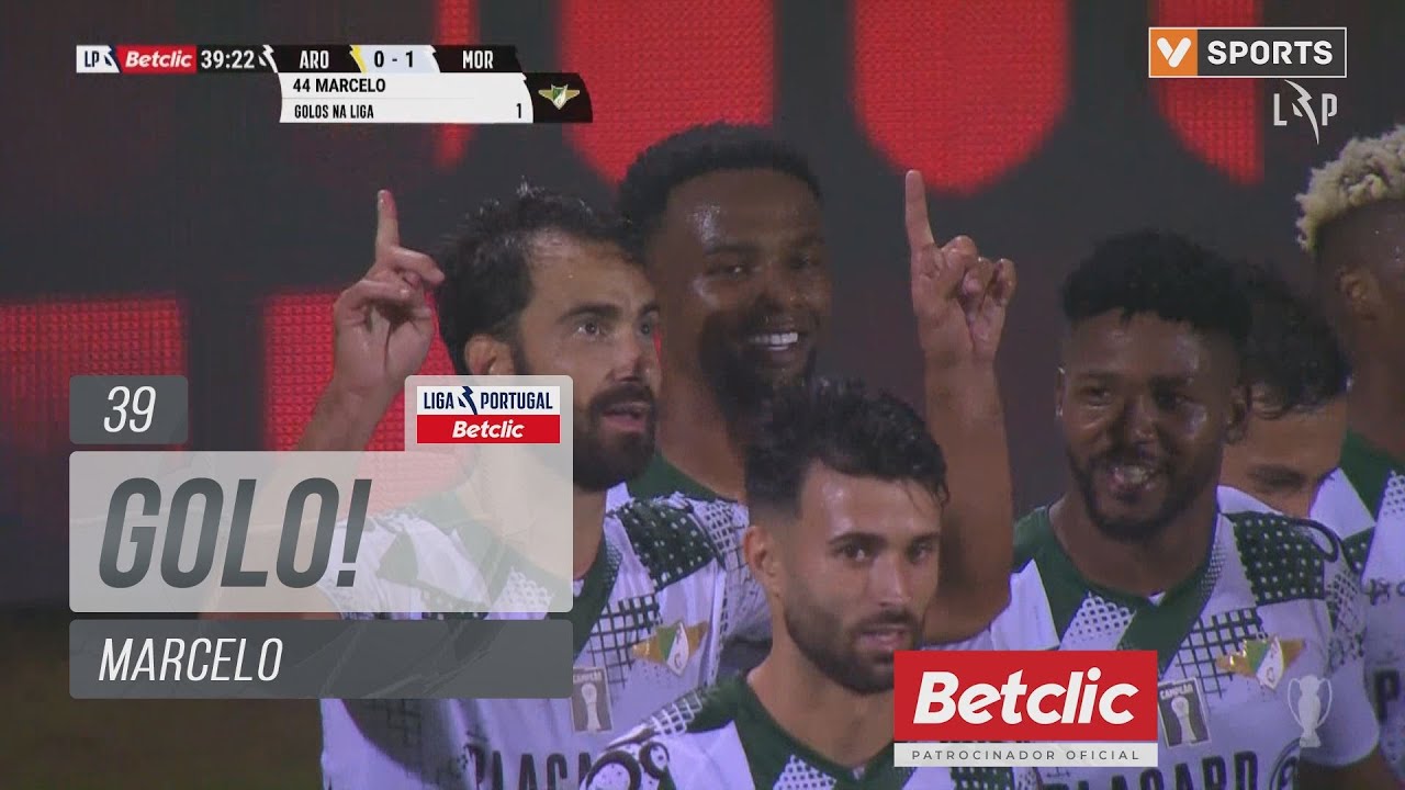Golo de Marcelo garante vitória dramática do Moreirense sobre o FC Arouca ⚽