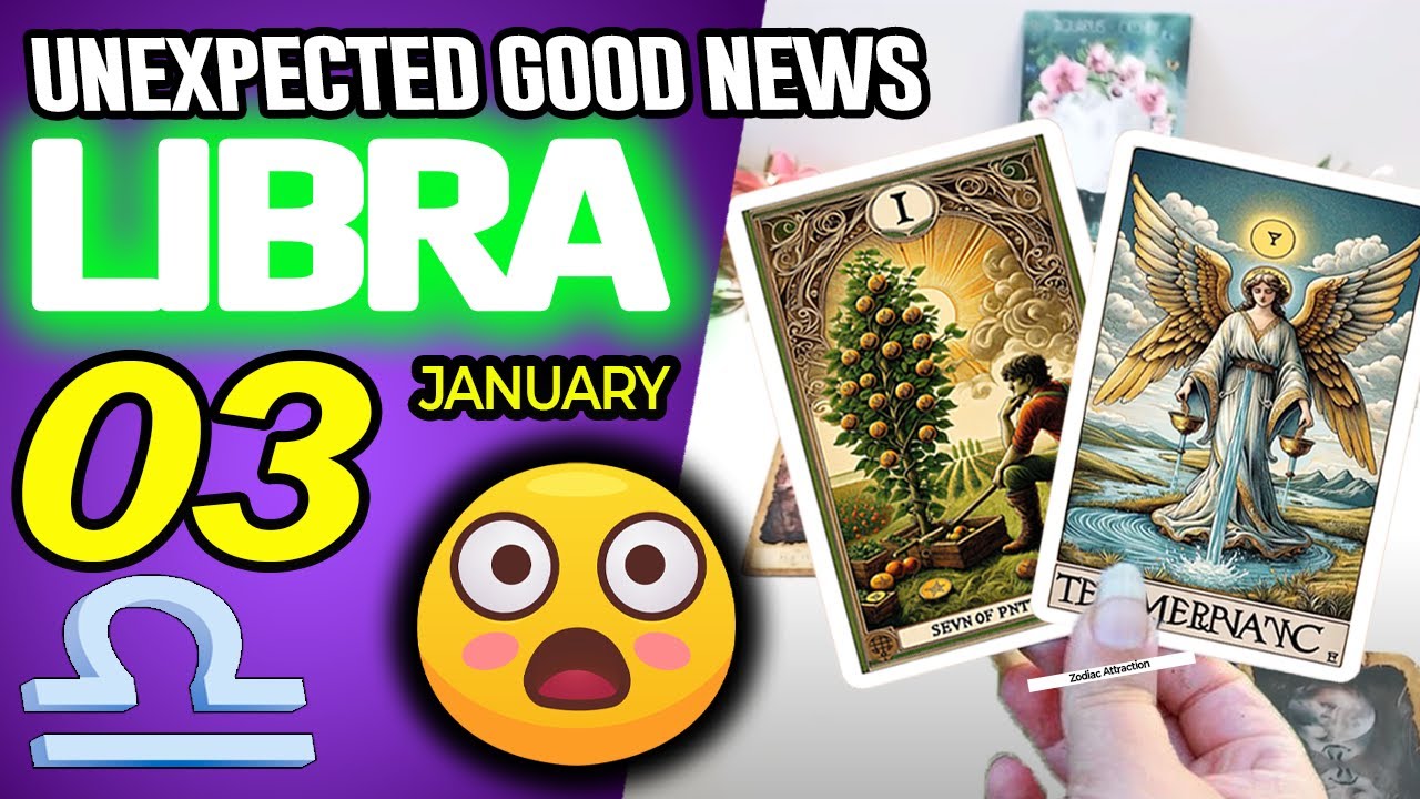 Libra Daily Horoscope: Unexpected Good News ♎