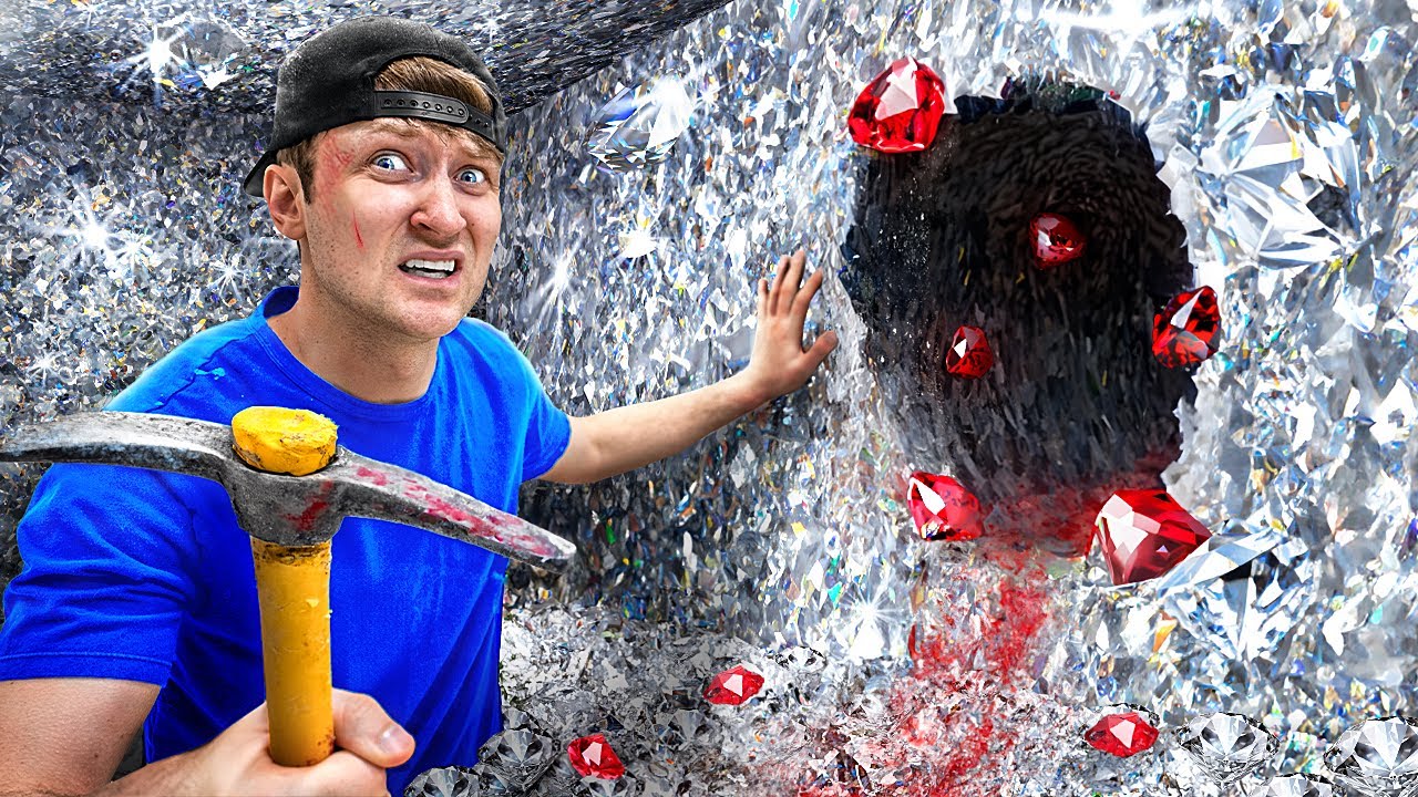 Escaping 100 Layers of Diamonds 💎 | Amazing Challenge and Surprise!